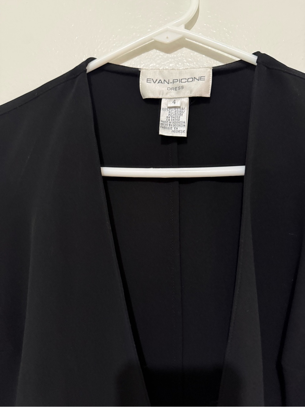 Evan Picone Black Women's Blazer Jacket